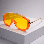 Sonnenbrille Rivo mit skulpturiertem Design -    Zorenza