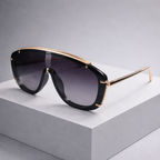 Sonnenbrille Rivo mit skulpturiertem Design -    Zorenza