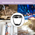 Atemschutzmaske mit HEPA-Filter – Wasserfest und wiederverwendbar -    Zorenza
