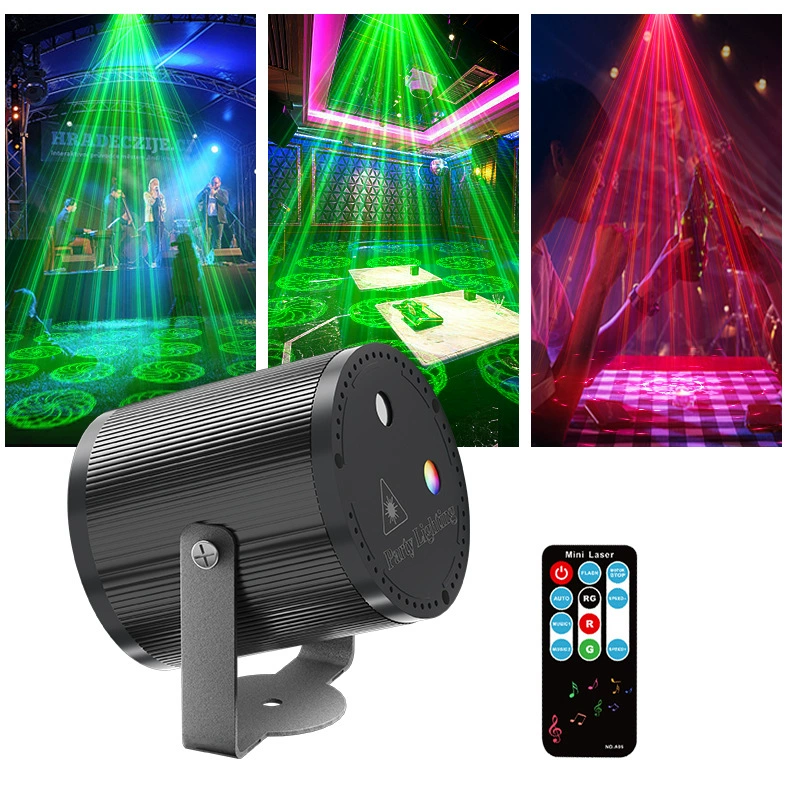 Laser Partybeleuchtung mit Fernbedienung und Musiksteuerung -    Zorenza