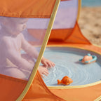 Baby-Strandzelt mit integriertem Planschbecken und UPF 50 -    Zorenza
