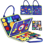 Montessori Busy Board mit Lernaktivitäten -    Zorenza