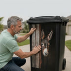 Mülltonnen-Aufkleber Wetterfest mit Tiermotiv -    Zorenza
