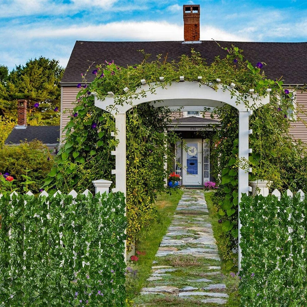 Künstlicher Blätter-Sichtschutz – Wetterfeste Gartenverkleidung Zorenza