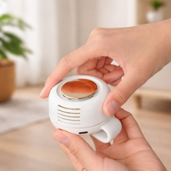 Clip-Ventilator mit 360° Airflow – Leise & Tragbar Zorenza