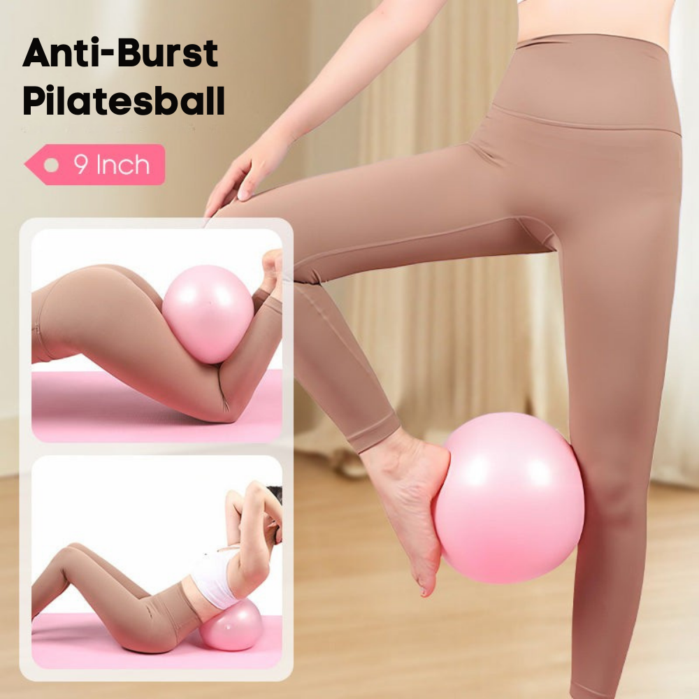 Pilates Ball mit Pumpe – Anti-Burst-PVC für Balance-Training -    Zorenza