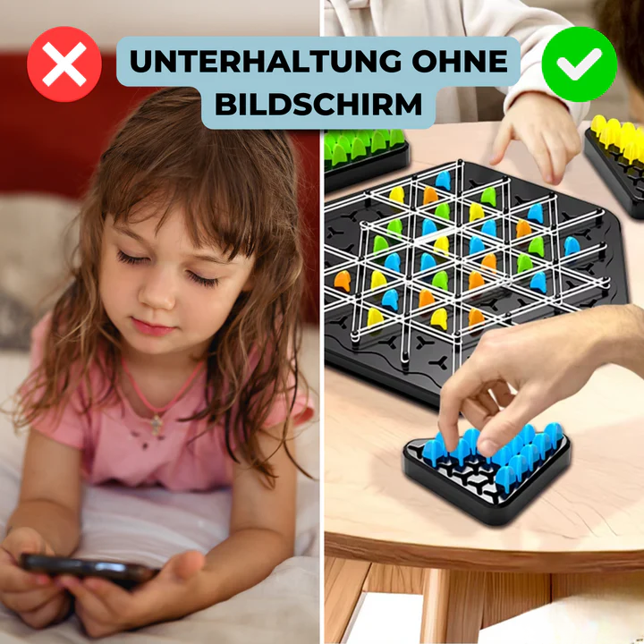 Strategie-Dreieckspiel – Dreiecke bilden, das Spielfeld dominieren Zorenza
