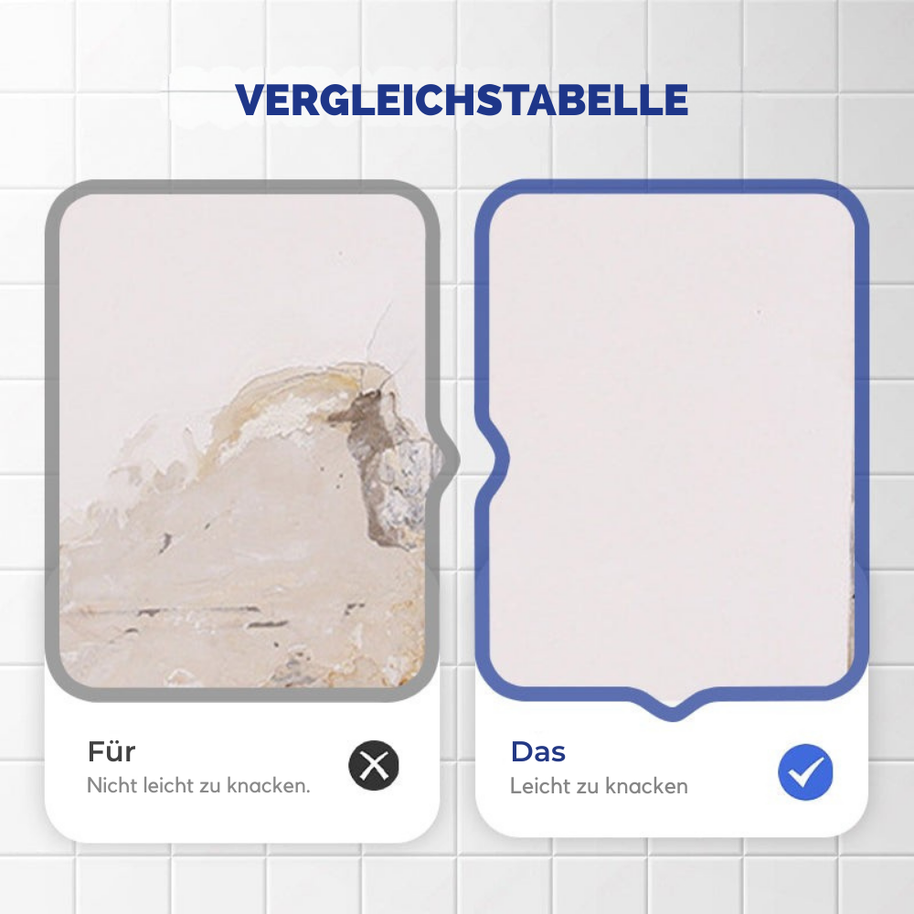 Wandreparatur-Paste mit Schimmelschutz – 500g für 3-4 m² -    Zorenza