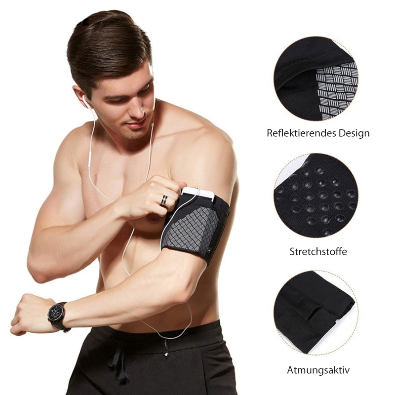 Sportarmband Handy-Hülle mit reflektierendem Design -    Zorenza