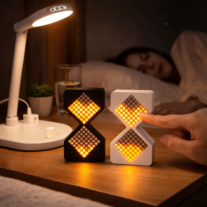 LED-Timer mit sanfter Lichtbewegung – 1-30 Minuten einstellbar Zorenza