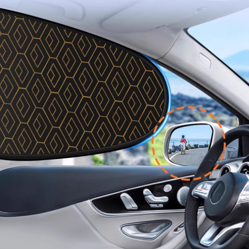 Auto-Sonnenschutz Set 4-teilig – UV-Schutz für alle Seitenfenster -    Zorenza