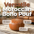 Pouf mit Stauraum und Handstickerei -    Zorenza