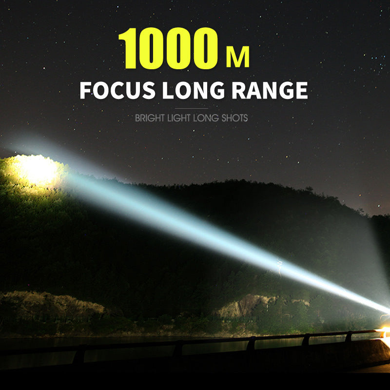 Hochleistungs-Taschenlampe mit 3000-5000 Lumen und Akku -    Zorenza
