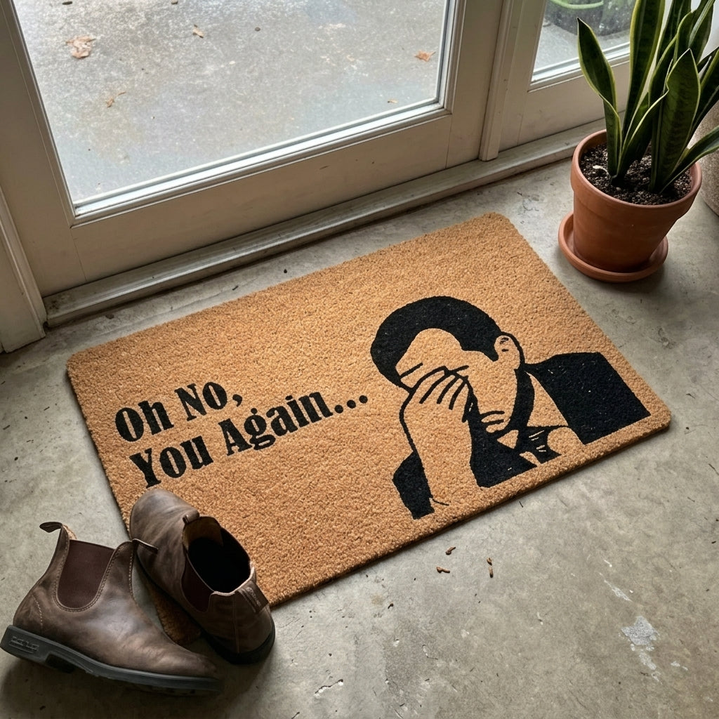 Fußmatte mit Motiv – Humorvoller Empfang für den Hauseingang -    Zorenza