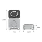 3-in-1 Drahtlose Ladestation – Smartphone, Smartwatch und Earbuds Zorenza