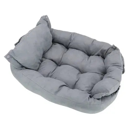 3-in-1 Haustierbett – Sofa, Matte oder Schlafhöhle in einem Zorenza