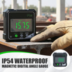 Digitaler Winkelprüfer IP54 wasserdicht mit Magnetbasis -    Zorenza