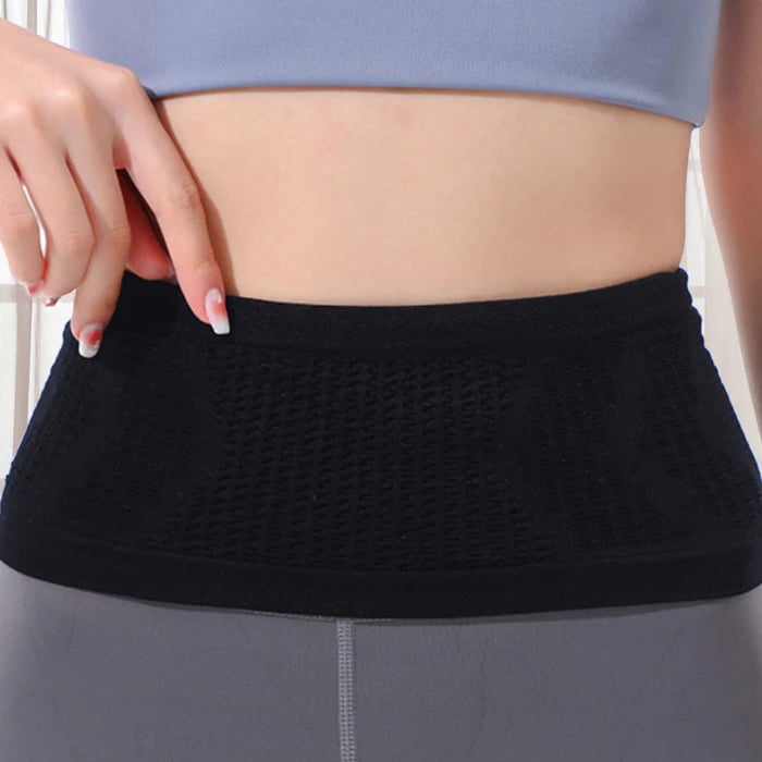 Laufgürtel mit 4 Taschen – Elastisch und rutschfest für Sport -    Zorenza