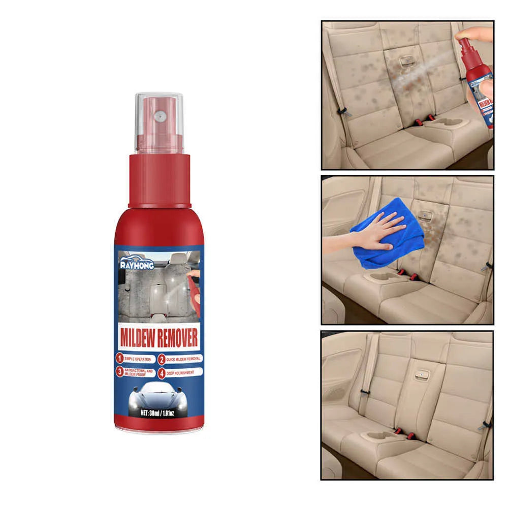 Auto-Schimmelentferner Spray 2er-Set – Für Leder, Stoff & Kunststoff -    Zorenza
