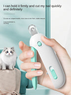 Katzennagel-Clipper mit verstellbarer Öffnung & versteckter Nagelfeile Zorenza