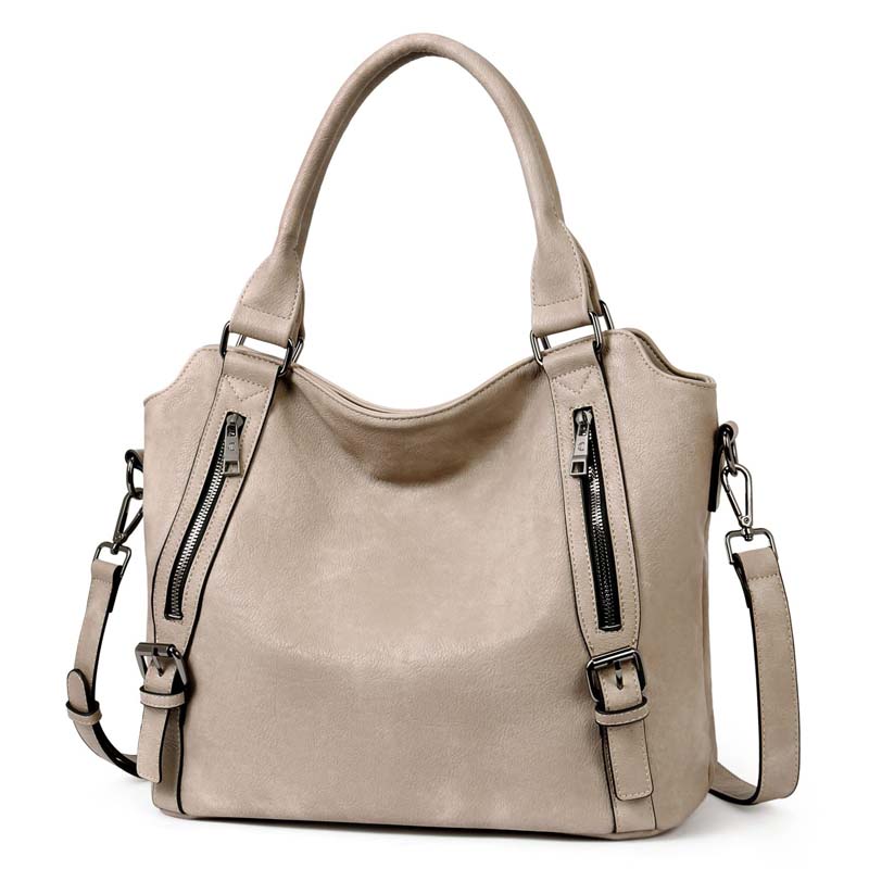 Schultertasche PU-Leder mit verstellbarem Tragegurt -    Zorenza