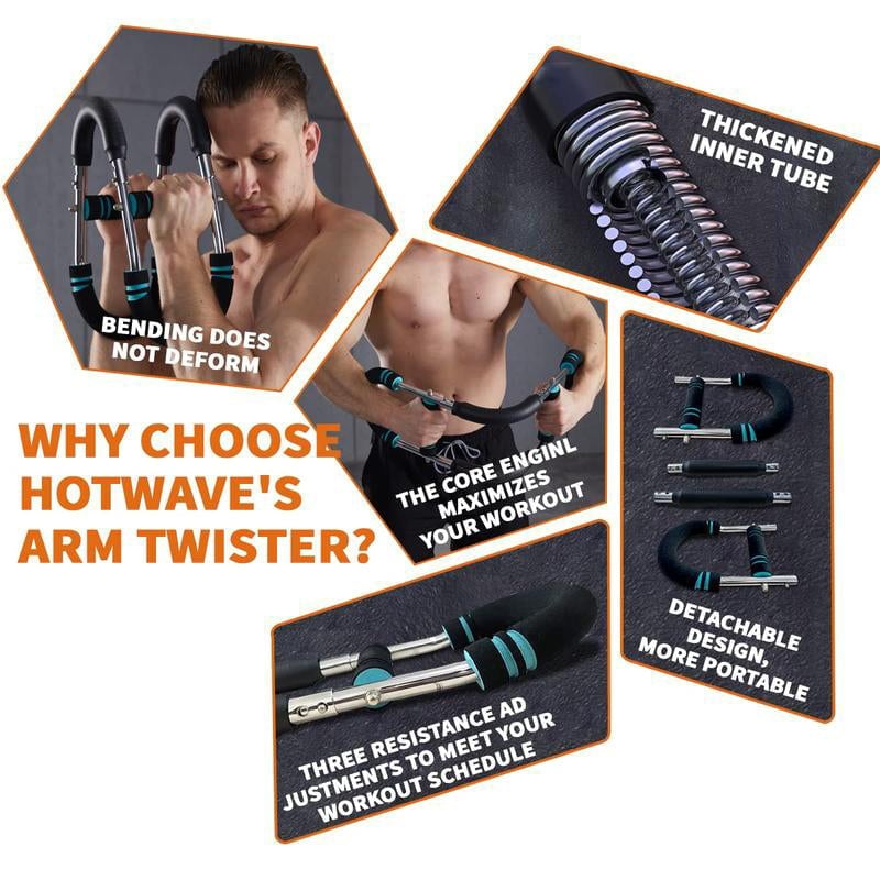 Twister Armtrainer mit verstellbarem Widerstand -    Zorenza