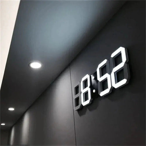 3D LED Digital-Wanduhr Zorenza