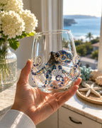 Trinkglas mit 3D-Meerestier-Motiv -    Zorenza