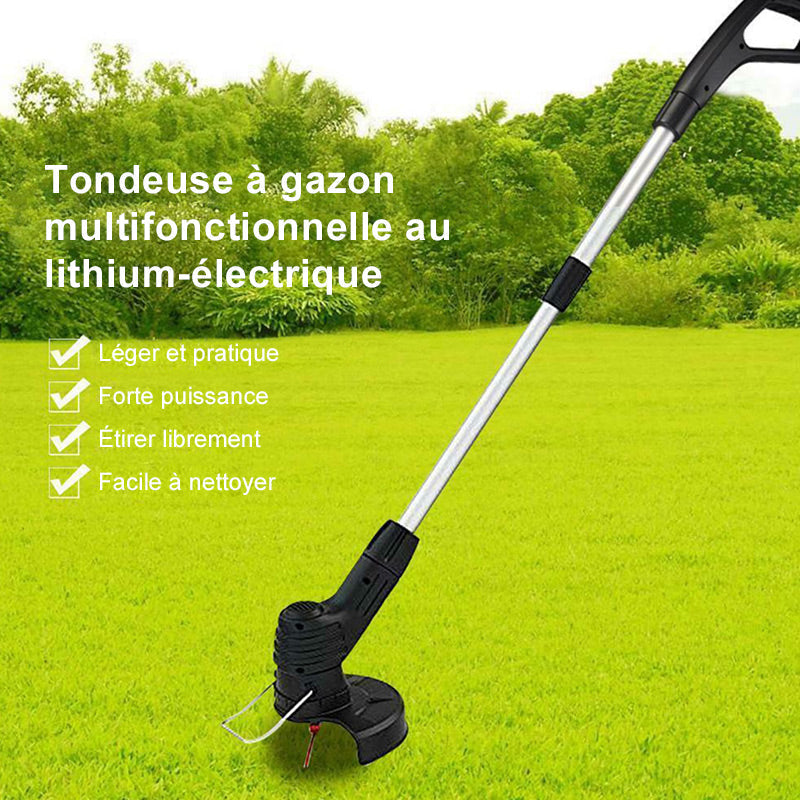 Akku-Rasentrimmer mit Kantenschneider – 2-in-1 Funktion Zorenza
