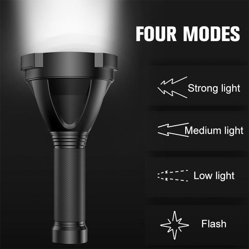 Hochleistungs-Taschenlampe mit 3000-5000 Lumen und Akku -    Zorenza