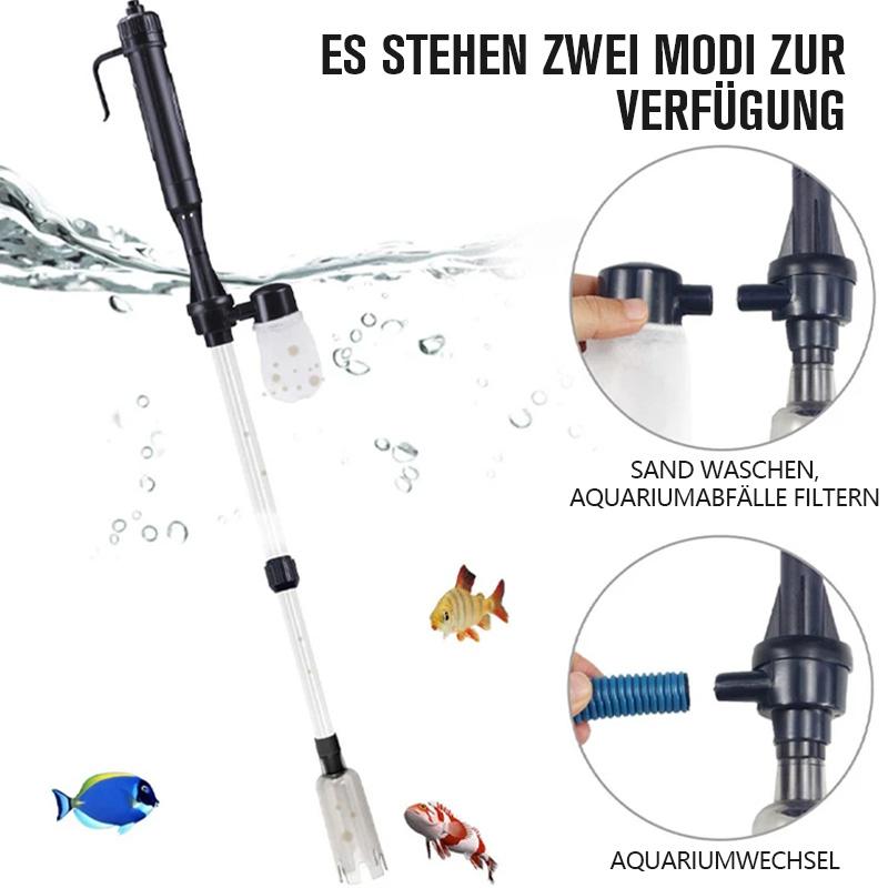 Aquarium Wasserwechsler automatisch mit Kies-Siphonpumpe -    Zorenza