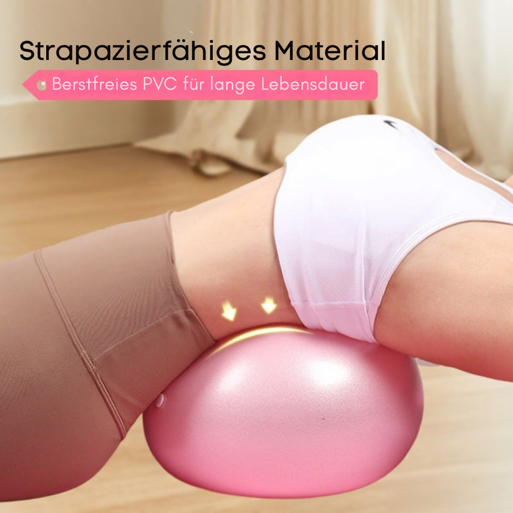 Pilates Ball mit Pumpe – Anti-Burst-PVC für Balance-Training -    Zorenza
