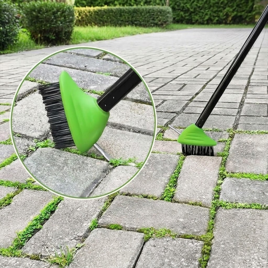 Unkrautbürsten-Set 3-in-1 mit langem Griff -    Zorenza