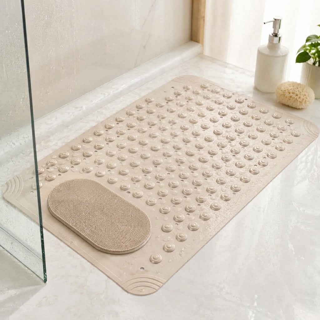 Antirutschmatte Dusche mit Massagenoppen und Saugnäpfen -    Zorenza