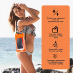 Wasserdichte Tasche mit Smartphone-Fenster -    Zorenza