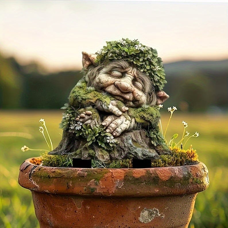 Märchen-Gartenstecker aus Acryl mit Naturmotiven Zorenza