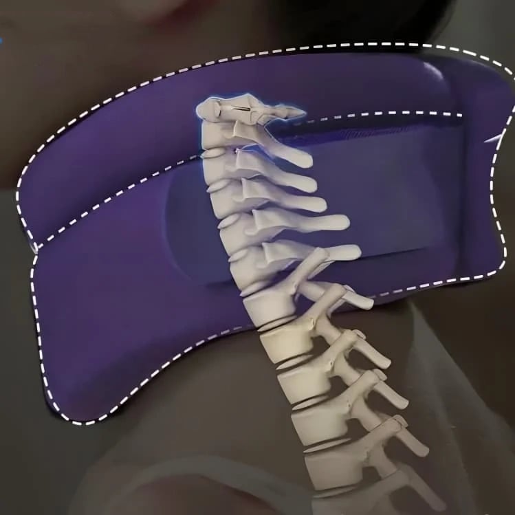 Nackenstütze gegen Schnarchen mit V-Form-Design -    Zorenza