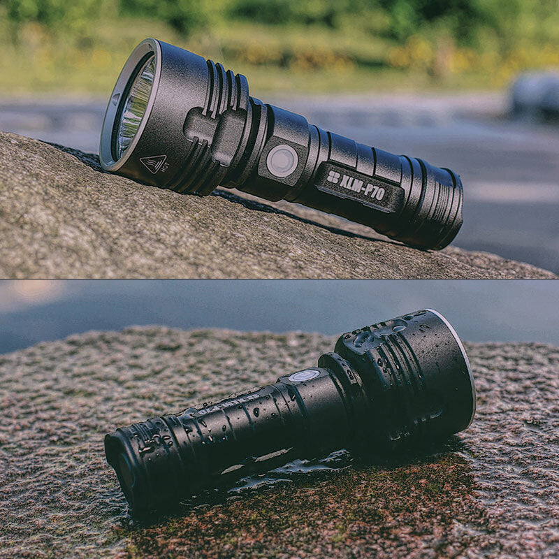 Hochleistungs-Taschenlampe mit 3000-5000 Lumen und Akku -    Zorenza