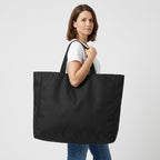 Faltbare Reisetasche Wasserabweisend, 4 Größen (S–XL), Schwarz/Blau -    Zorenza