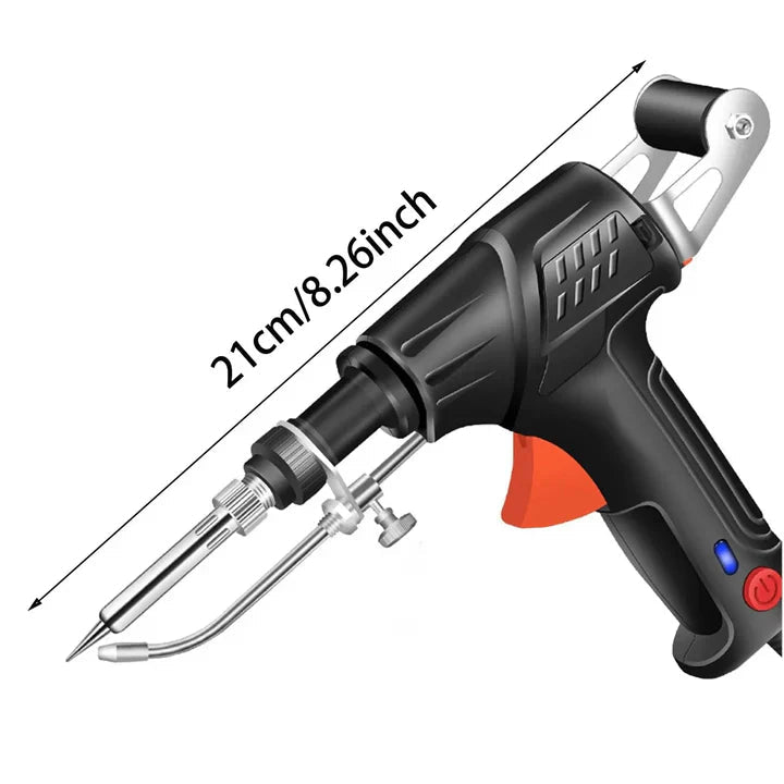 Automatische Lötpistole mit Drahtzufuhr – 7-teiliges Set Zorenza