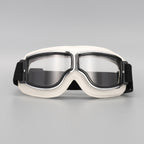 Motorradbrille im Vintage-Stil mit klarer Sicht -    Zorenza