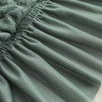 Stuhlhussen mit Rüschenvolant – Jacquard-Velours -    Zorenza