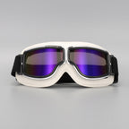 Motorradbrille im Vintage-Stil mit klarer Sicht -    Zorenza
