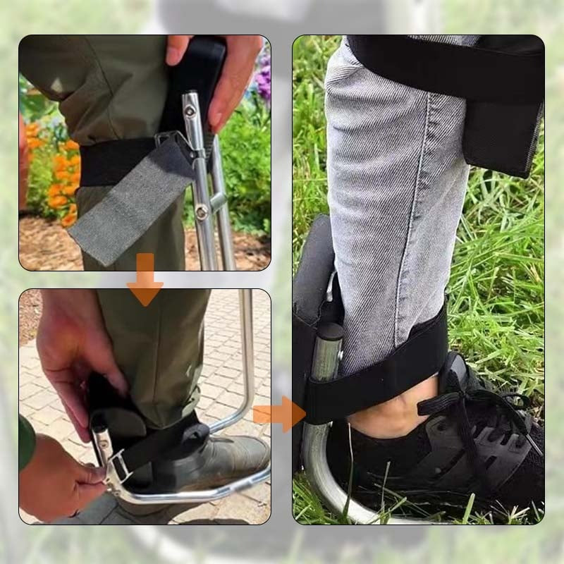 Kniebank mit Sitz – Rückenschonend knien im Garten -    Zorenza