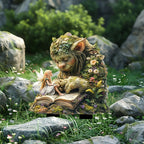 Märchen-Gartenstecker aus Acryl mit Naturmotiven Zorenza