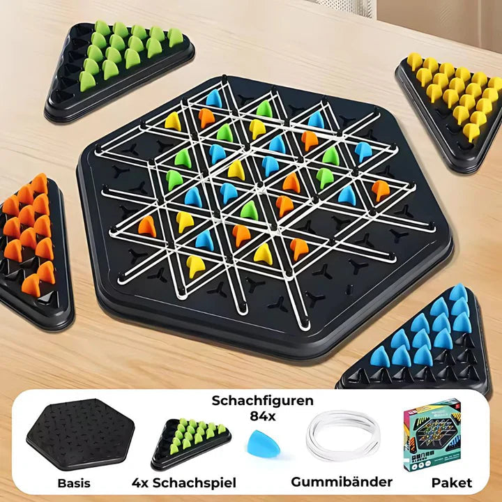 Strategie-Dreieckspiel – Dreiecke bilden, das Spielfeld dominieren Zorenza