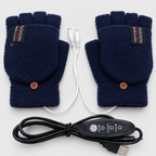 USB Heizhandschuhe Strick mit 3 Wärmestufen -    Zorenza