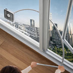 Magnetischer Fensterreiniger – Innen & außen in einem Durchgang, kein Hinauslehnen -    Zorenza