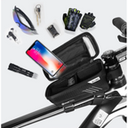 Fahrradtasche Rahmen wasserdicht mit Touchscreen-Fenster -    Zorenza