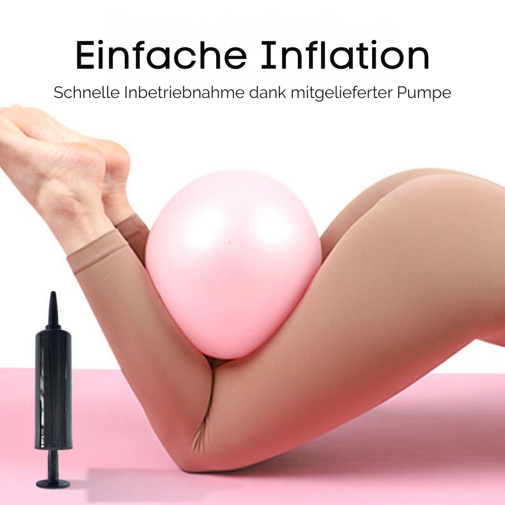 Pilates Ball mit Pumpe – Anti-Burst-PVC für Balance-Training -    Zorenza